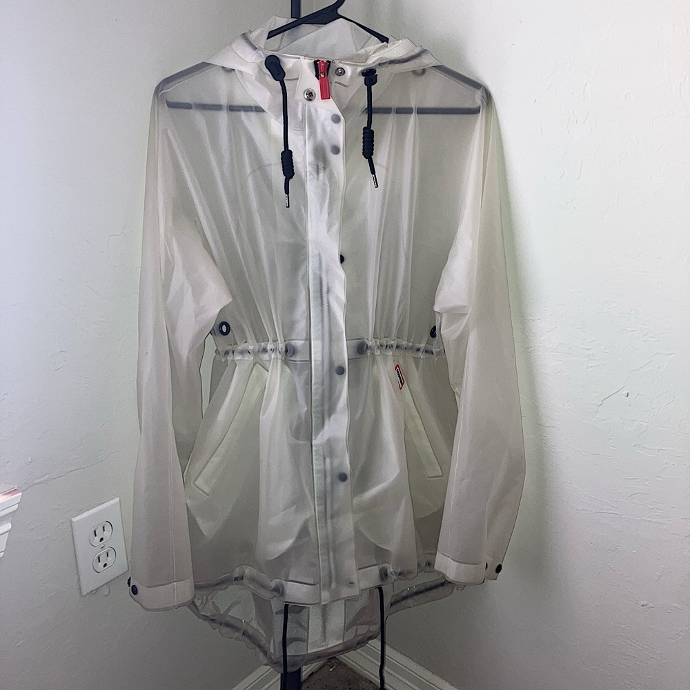 Clear Hunter raincoat